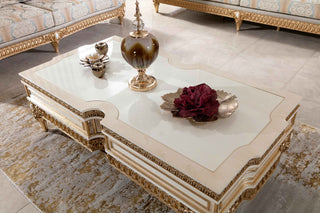 Huma Cream Coffee Table
