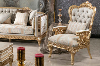 Huma Cream Armchair