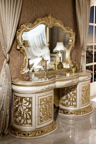 Sultan Cream Dresser - Ali Guler Furniture