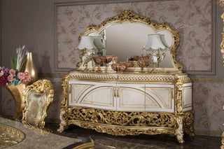 Sideboard vs buffet vs credenza — luxury hand-carved console by Ali Guler Furniture
