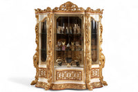 Perla China Cabinet - luxury china cabinet handcrafted in Türkiye | Ali Guler Furniture
