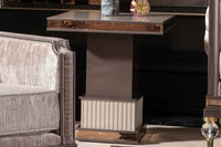 Mimosa Side Table - luxury side table handcrafted in Türkiye | Ali Guler Furniture