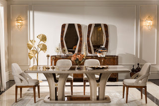 Aden Dining Table - luxury dining table handcrafted in Türkiye | Ali Guler Furniture