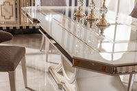 Zeta Dining Table detail view - premium Turkish craftsmanship | Ali Guler Furniture