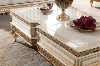 Huma Cream Coffee Table