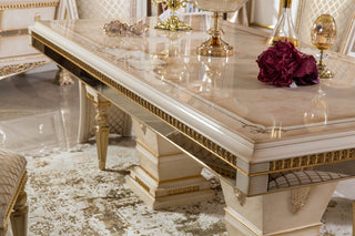 Samdan Dining Table detail view - premium Turkish craftsmanship | Ali Guler Furniture