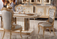 Huma Cream Dining Chair alternate view - beechwood frame with premium fabric dining chair | Ali Guler Furniture
