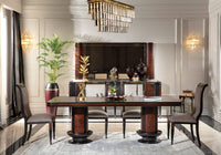 Milano 90" Wood Dining Table - luxury dining table handcrafted in Türkiye | Ali Guler Furniture