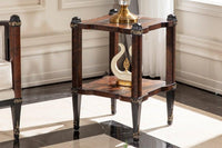 Milano Wood Side Table - luxury side table handcrafted in Türkiye | Ali Guler Furniture
