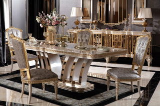 Amatis Cream Dining Chair - Ali Guler Furniture