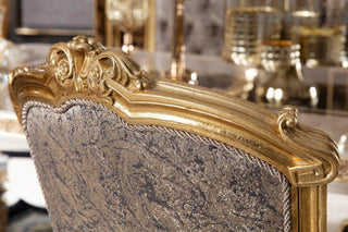 Savoy Gold Leaf Dining Set | Ali Guler Furniture