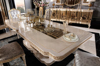 Amatis Cream Dining Table - Ali Guler Furniture