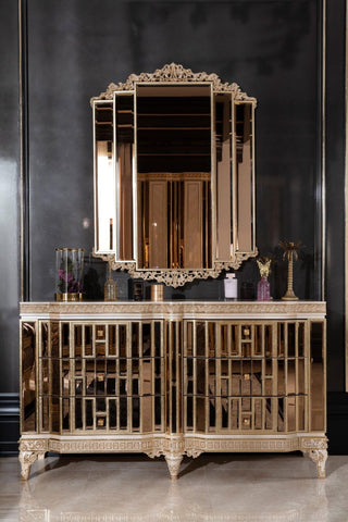 Amatis Cream Dresser - Ali Guler Furniture