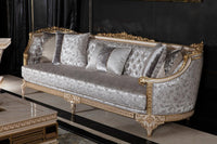 Amatis Cream Sofa - Ali Guler Furniture