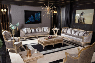 Amatis Cream Sofa - Ali Guler Furniture