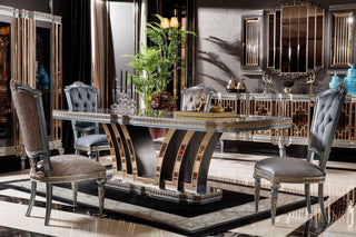 Savoy Dining Chair - luxury dining chair handcrafted in Türkiye | Ali Guler Furniture
