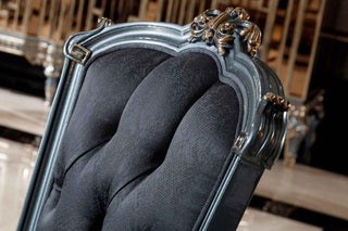 Savoy Dining Chair alternate view - beechwood frame with premium fabric dining chair | Ali Guler Furniture