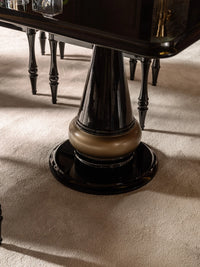 Ashford dining table twin pedestal base