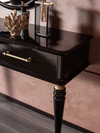 Ashford ebonized dining table
