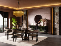 Ashford luxury dining room set for eight