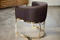 Asteria Dining Metal Chair - luxury furniture piece handcrafted in Türkiye | Ali Guler Furniture