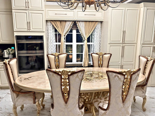Aybars Dining Chair in a client's home after delivery