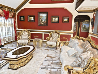 Aybars Sofa in a client's home after delivery
