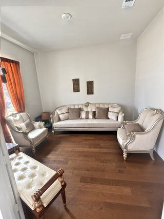 Ayman Sofa in a client's home after delivery