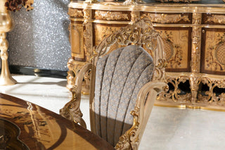 Barbaros Dining Chair - luxury dining chair handcrafted in Türkiye | Ali Guler Furniture