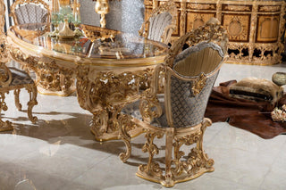 Barbaros Dining Chair detail view - premium Turkish craftsmanship | Ali Guler Furniture