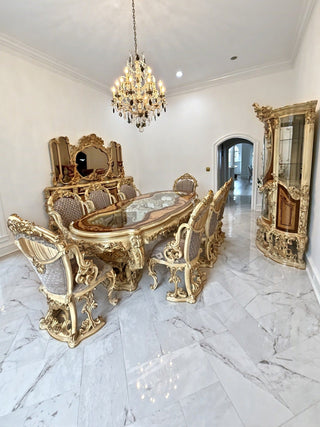 Real client home — Barbaros Dining Set