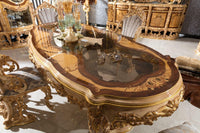 Barbaros Dining Table - luxury dining table handcrafted in Türkiye | Ali Guler Furniture