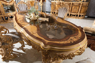 Barbaros Dining Table - luxury dining table handcrafted in Türkiye | Ali Guler Furniture