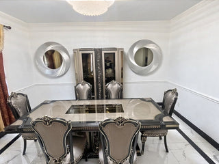 Real client home — Contento China Cabinet