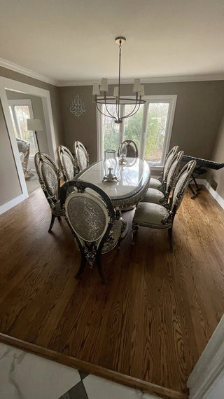 Gloria Dining Set Install