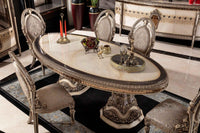 Gloria Dining Table alternate view - solid beechwood with premium finish dining table | Ali Guler Furniture