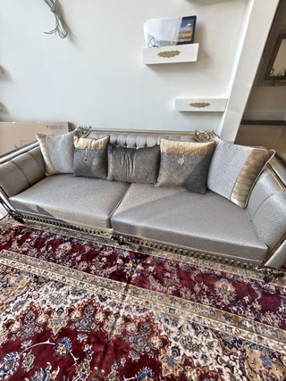 Huma Couch in a client's home after delivery