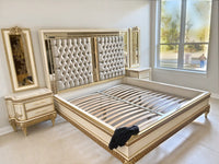 Huma Cream Bed in a client's home after delivery