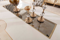 Huma Cream Dining Set | Ali Guler Furniture