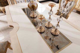 Huma Cream Dining Set | Ali Guler Furniture
