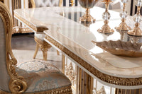 Huma Cream Dining Set | Ali Guler Furniture