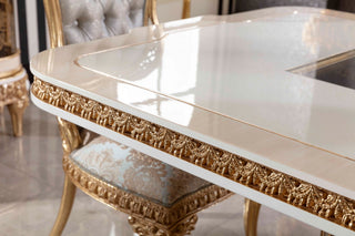 Huma Cream Dining Set | Ali Guler Furniture
