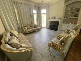 Huma Cream Living Set Install