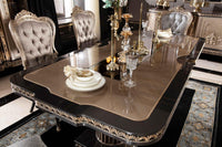 Huma Dining Table alternate view - solid beechwood with premium finish dining table | Ali Guler Furniture