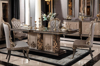 Huma Dining Table detail view - premium Turkish craftsmanship | Ali Guler Furniture