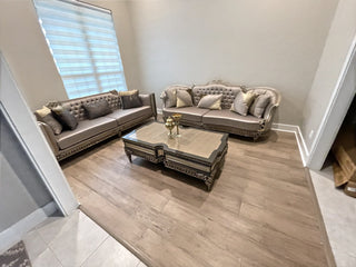 Huma Living Set in a client's home after delivery