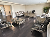 Huma Office Desk in a client's home after delivery