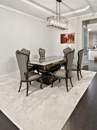 Karina Dining Set in a client's home after delivery