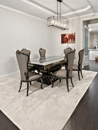 Karina Dining Set in a client's home after delivery