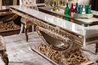 Karina Wow Dining Table detail view - premium Turkish craftsmanship | Ali Guler Furniture